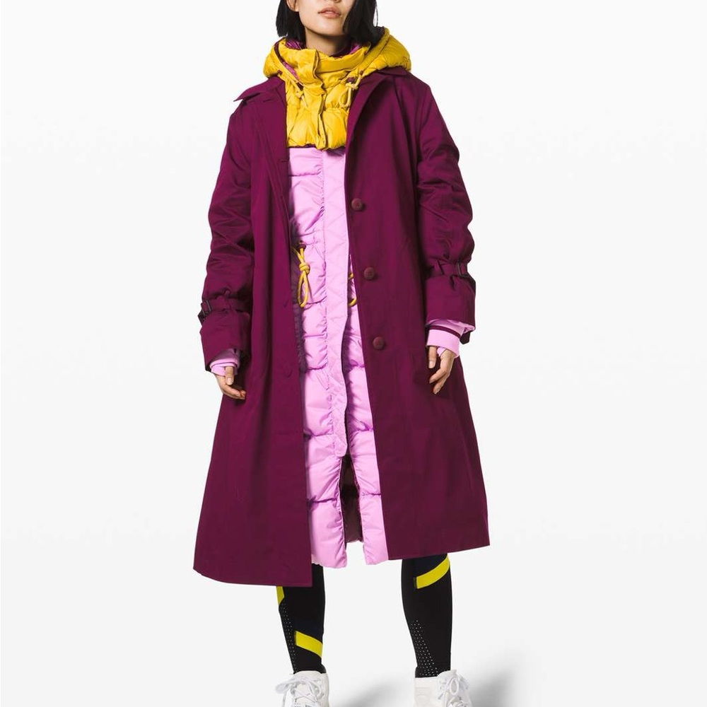 LULULEMON x ROKSANDA Inner Expanse infinity coat *RARE *ALL pieces *Size Small